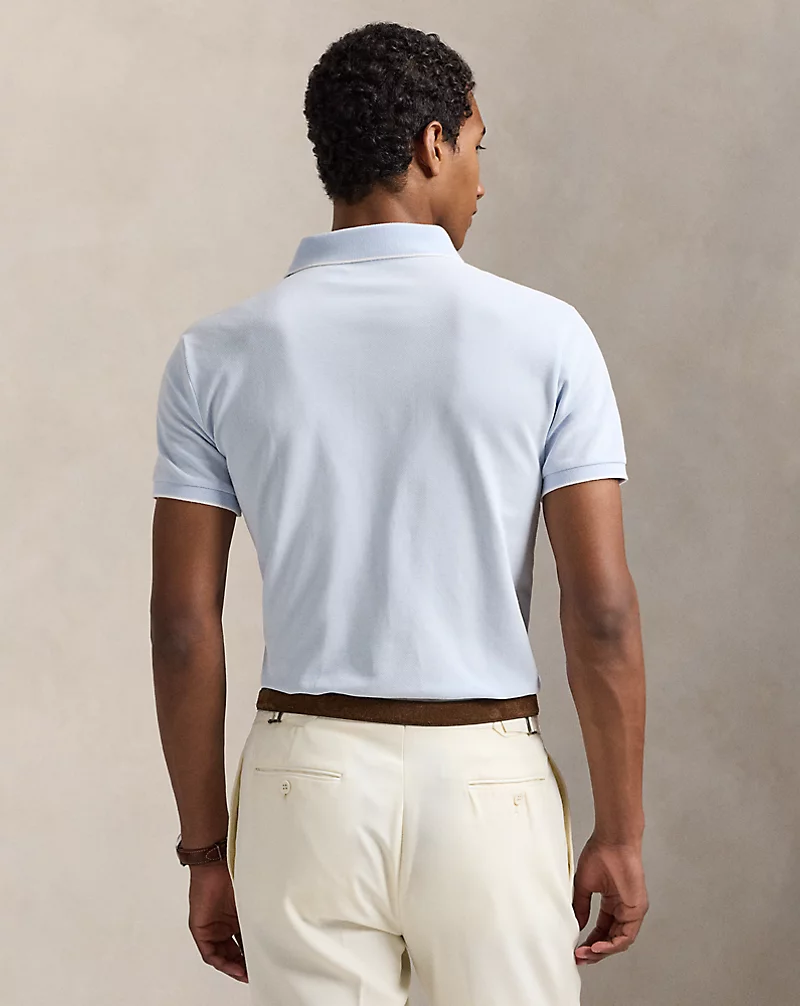 Polo Golf Ralph Lauren Custom Slim Fit Stretch Oxford Mesh Polo