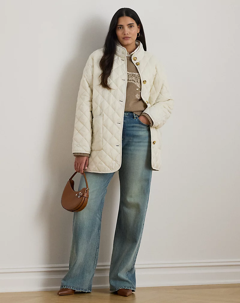 Polo Golf Ralph Lauren Diamond-Quilted Mockneck Jacket