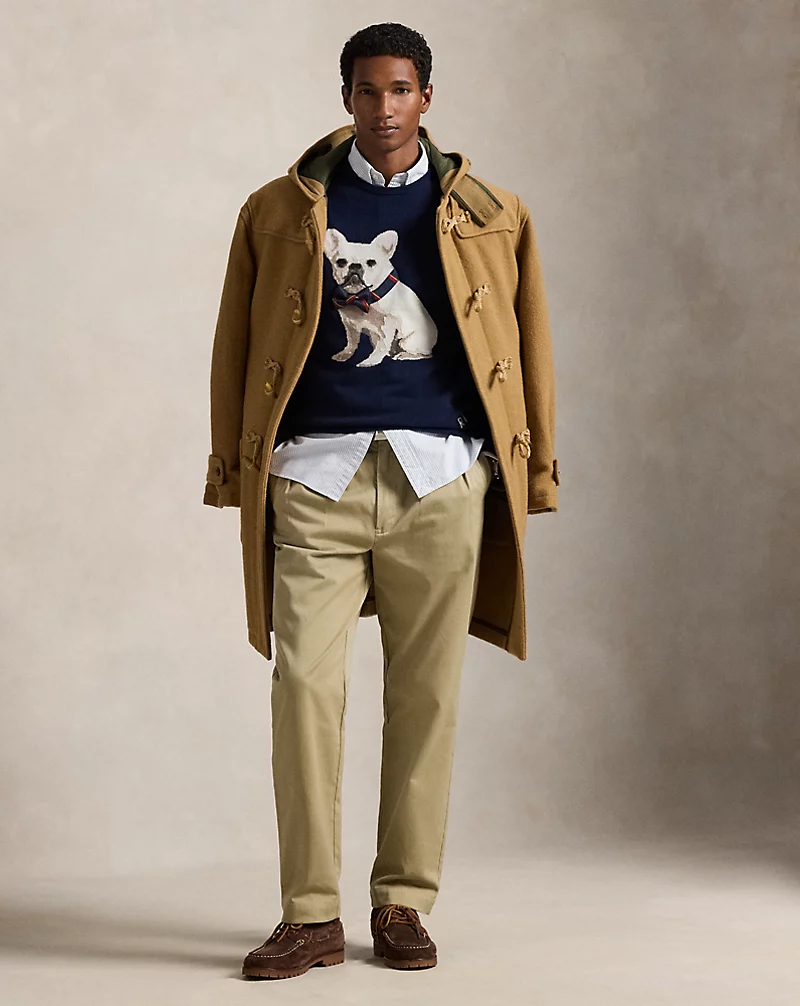 Polo Golf Ralph Lauren Dog-Intarsia Cashmere Sweater