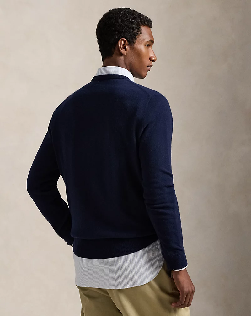 Polo Golf Ralph Lauren Dog-Intarsia Cashmere Sweater