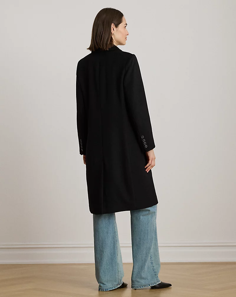 Polo Golf Ralph Lauren Double-Breasted Wool-Blend Coat