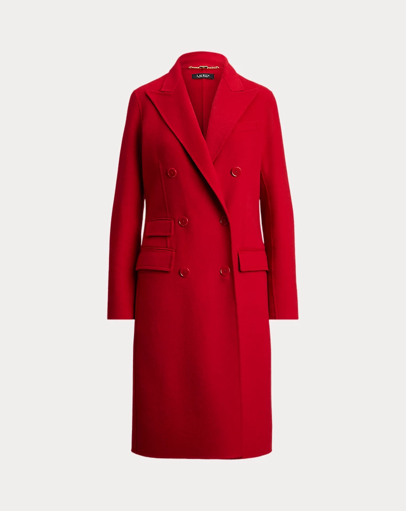 Polo Golf Ralph Lauren Double-Breasted Wool-Blend Coat