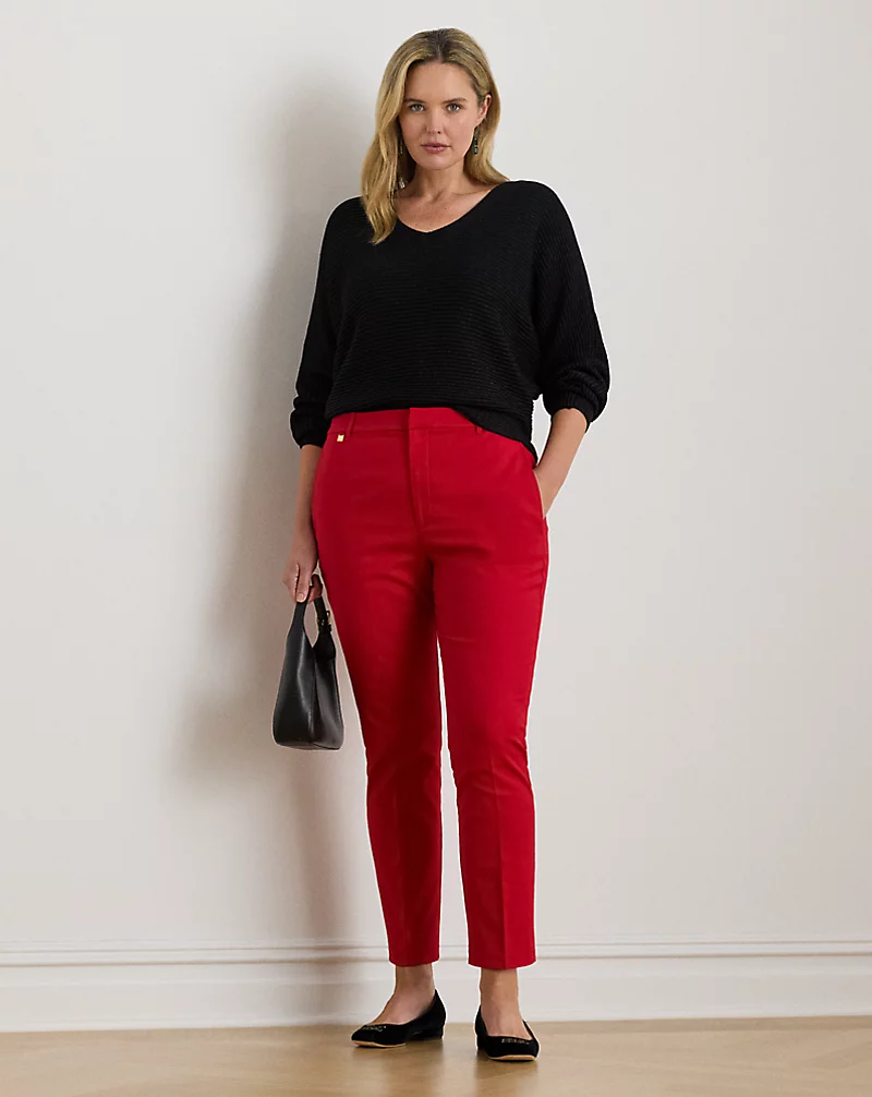 polo golf ralph lauren Double-Faced Stretch Cotton Pant