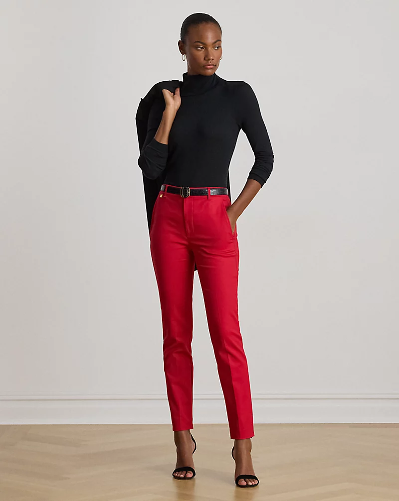 polo golf ralph lauren Double-Faced Stretch Cotton Pant