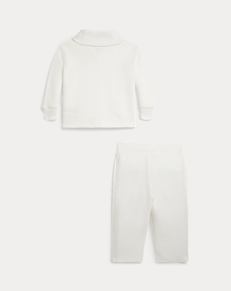 Polo Golf Ralph Lauren Estate-Rib Letter Jacket & Pant Set