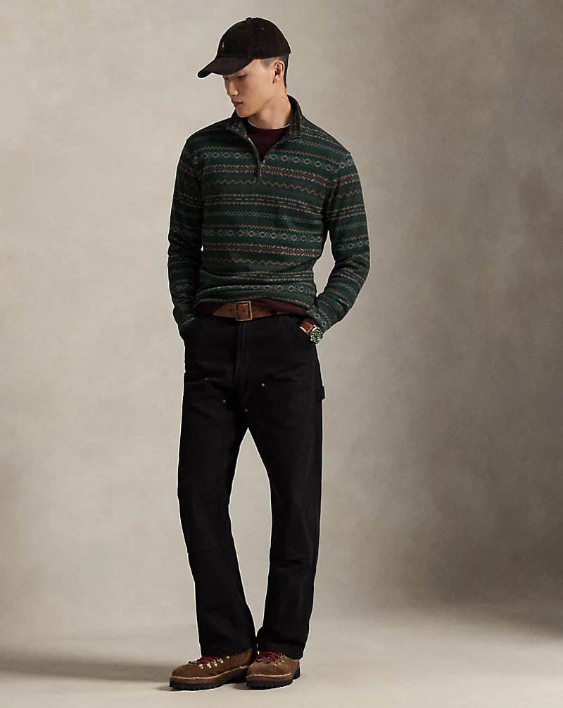 Polo Golf Ralph Lauren Estate-Rib Quarter-Zip Pullover