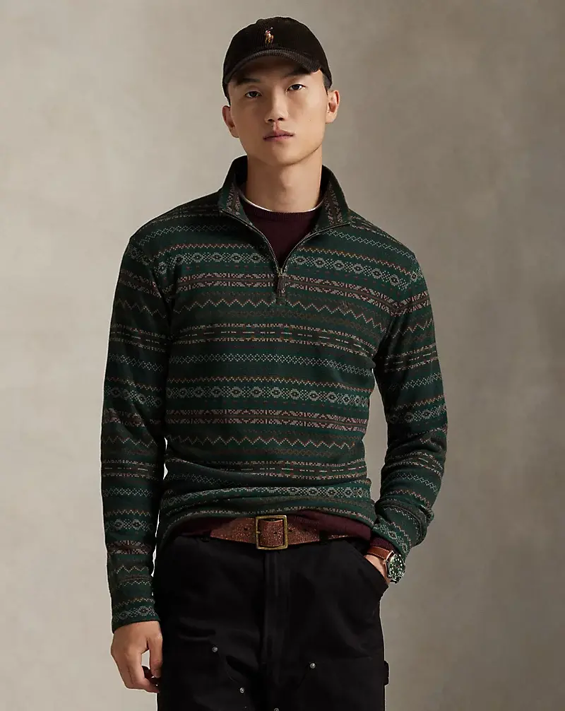 polo golf ralph lauren Estate-Rib Quarter-Zip Pullover