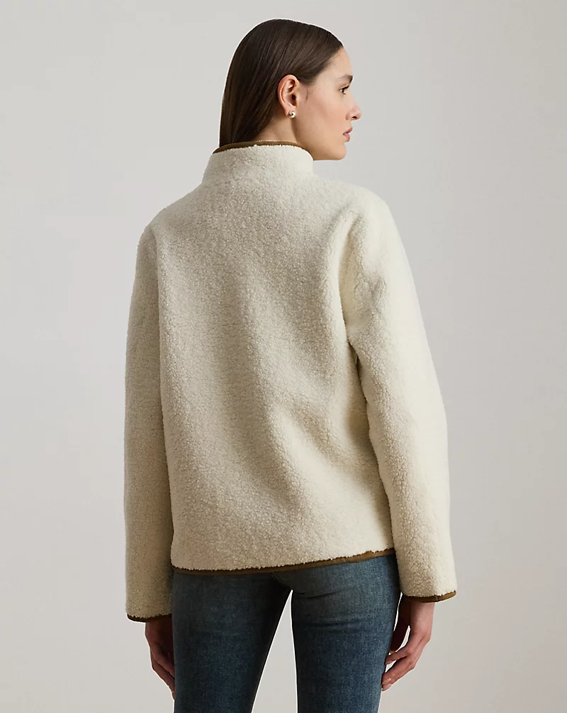 Polo Golf Ralph Lauren Faux-Shearling Funnelneck Coat