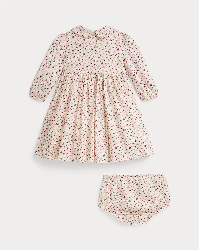 Polo Golf Ralph Lauren Floral Cotton Twill Dress & Bloomer