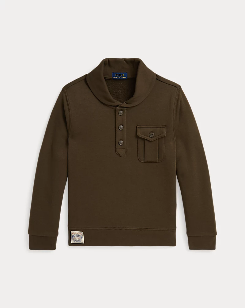 polo golf ralph lauren French Terry Shawl-Collar Sweatshirt