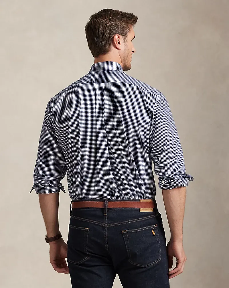 Polo Golf Ralph Lauren Gingham Stretch Poplin Shirt