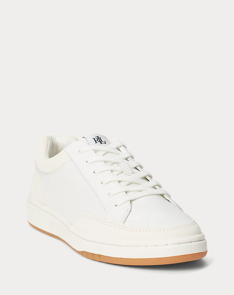 Polo Golf Ralph Lauren Hailey Leather & Suede Sneaker