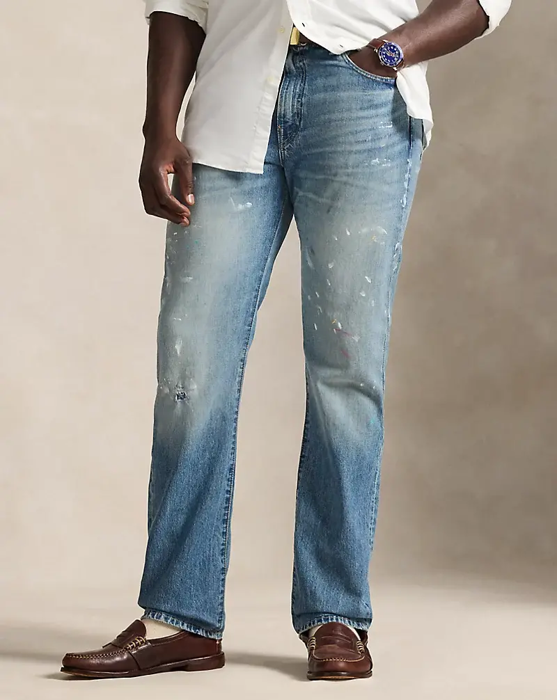 Polo Golf Ralph Lauren Hampton Straight Hand-Painted Jean
