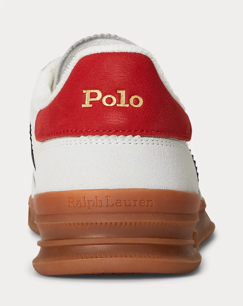 Polo Golf Ralph Lauren Heritage Aera Suede-Paneled Sneaker