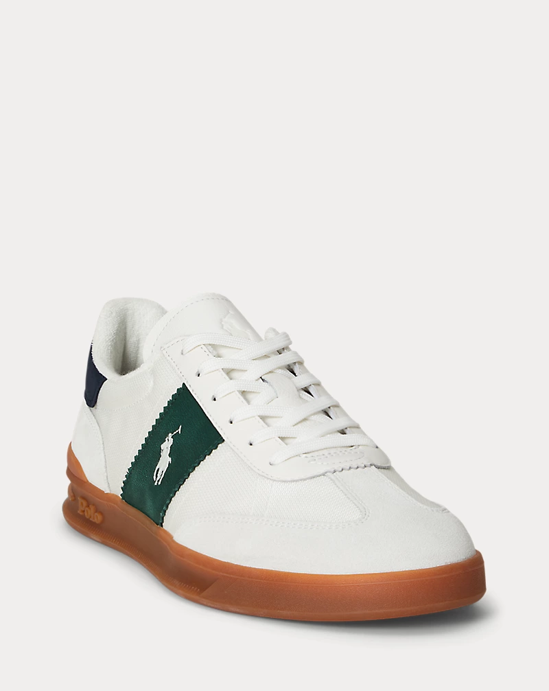 Polo Golf Ralph Lauren Heritage Aera Suede-Paneled Sneaker