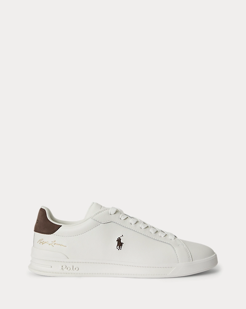 polo golf ralph lauren Heritage Court II Leather Sneaker