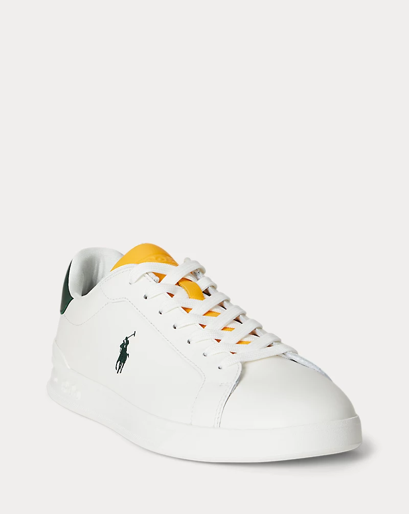 Polo Golf Ralph Lauren Heritage Court II Nappa Leather Sneaker