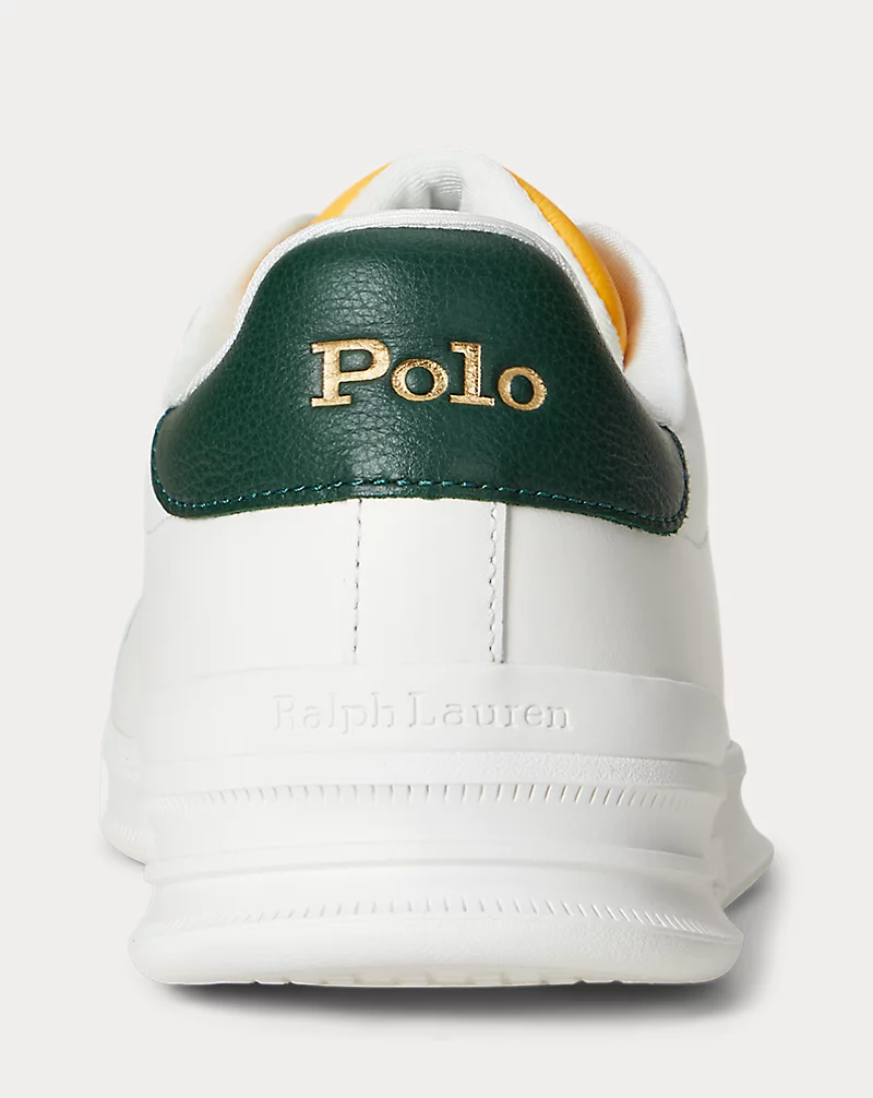 Polo Golf Ralph Lauren Heritage Court II Nappa Leather Sneaker