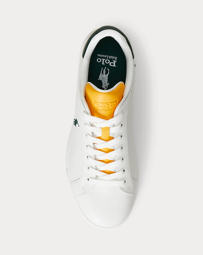 Polo Golf Ralph Lauren Heritage Court II Nappa Leather Sneaker