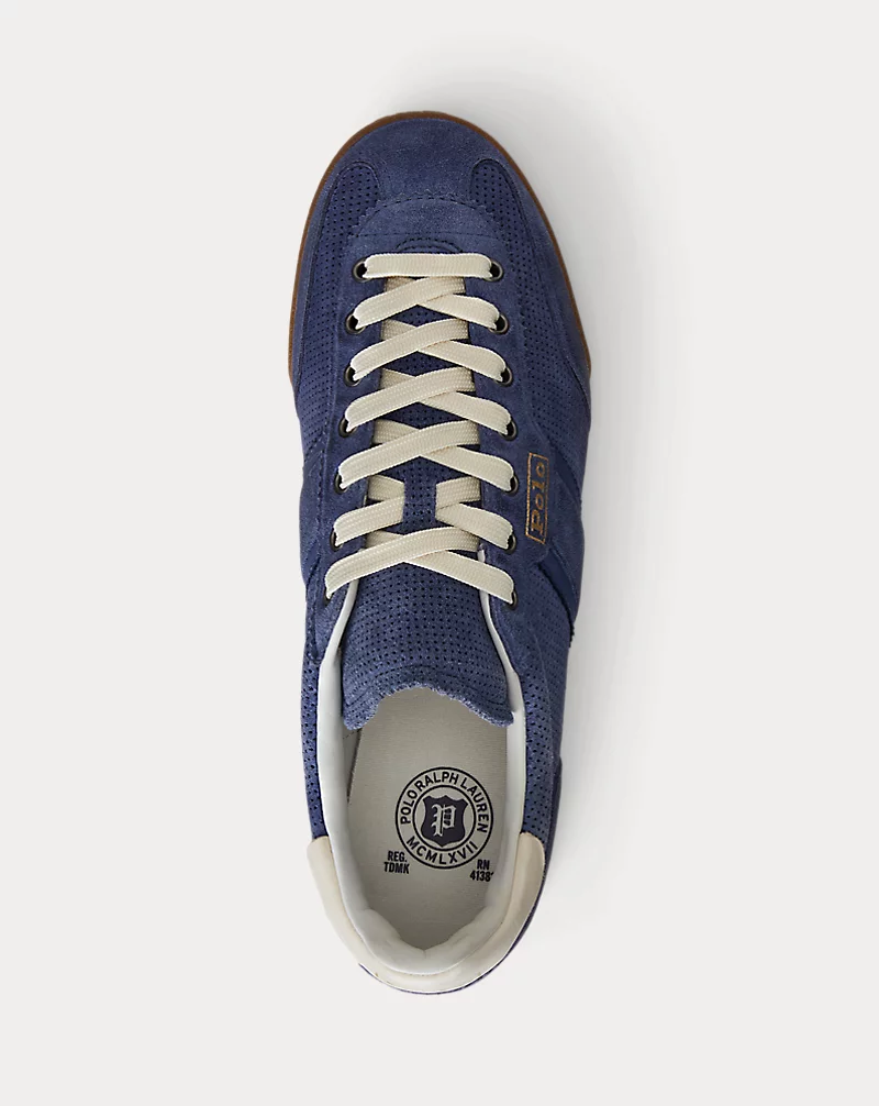 Polo Golf Ralph Lauren Hester Perforated Suede Sneaker