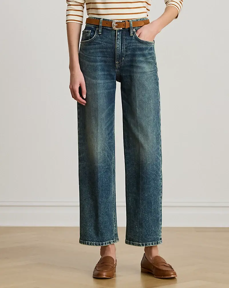 Polo Golf Ralph Lauren High-Rise Relaxed Straight Ankle Jean