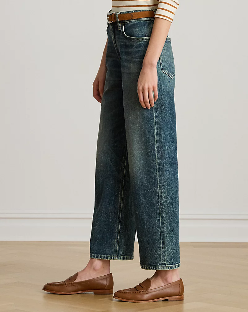 Polo Golf Ralph Lauren High-Rise Relaxed Straight Ankle Jean