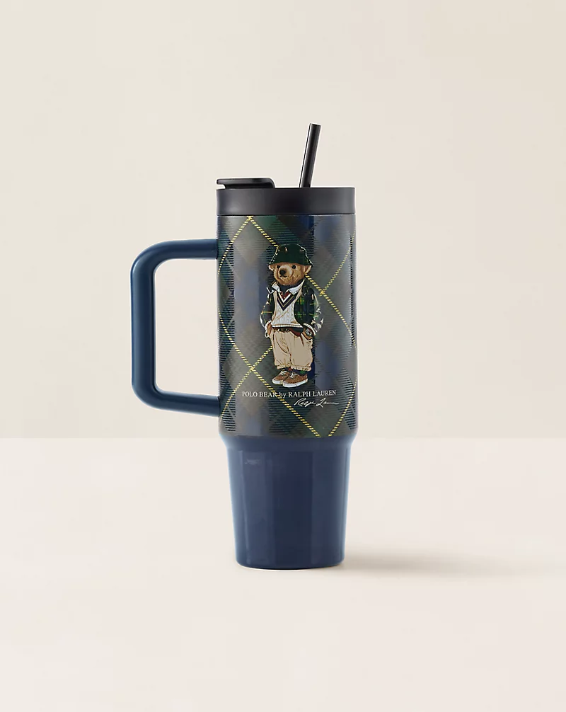 Polo Golf Ralph Lauren Highmoore Polo Bear Water Bottle & Straw