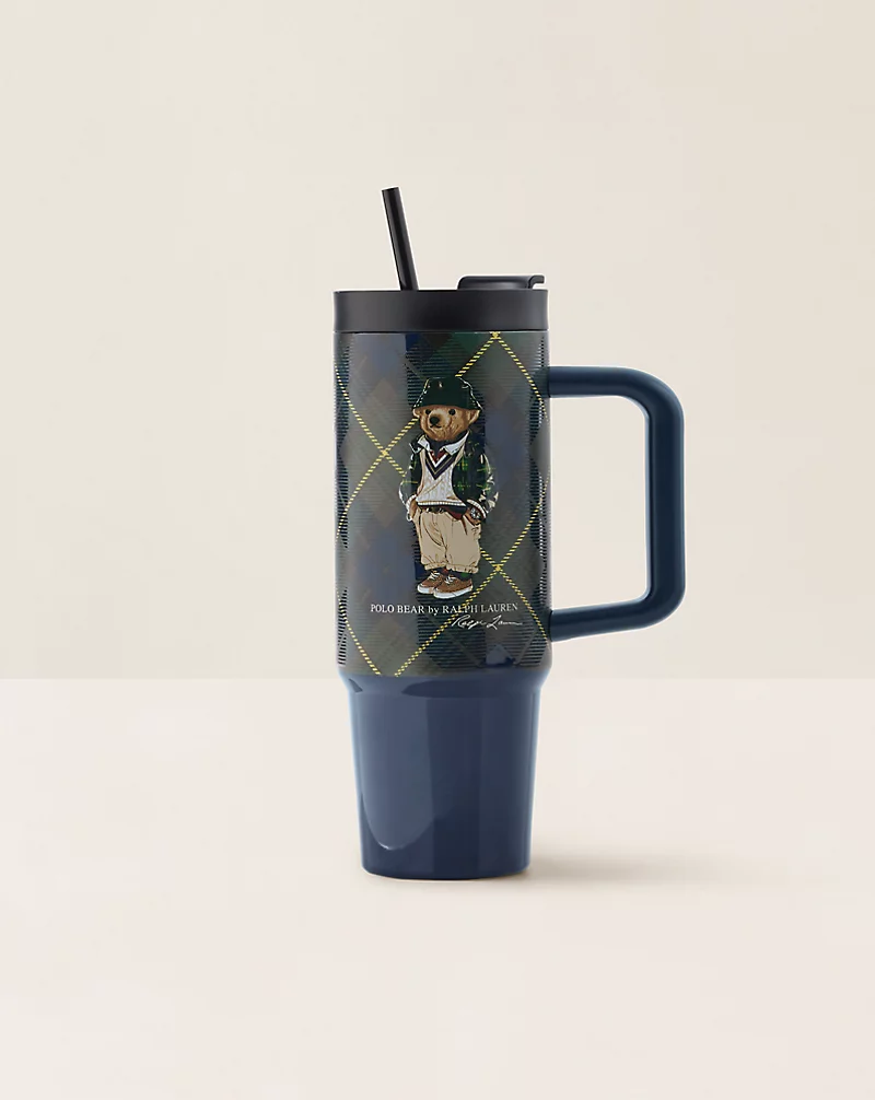 polo golf ralph lauren Highmoore Polo Bear Water Bottle & Straw