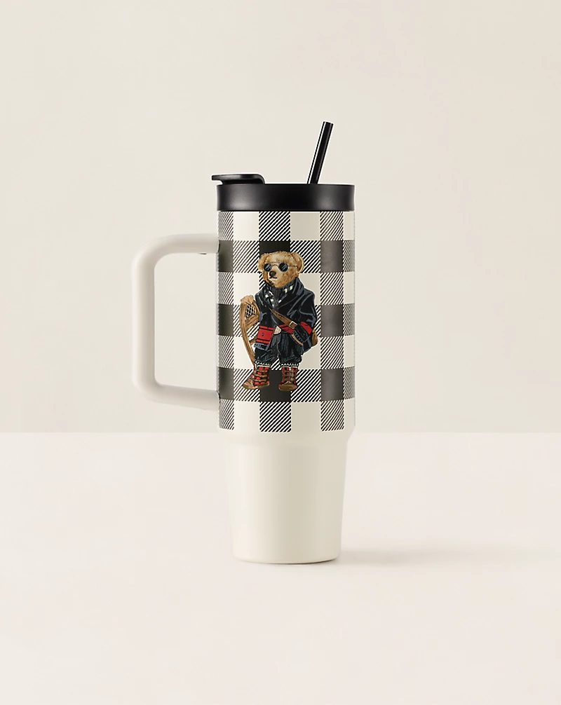 Polo Golf Ralph Lauren Holiday Polo Bear Water Bottle & Straw