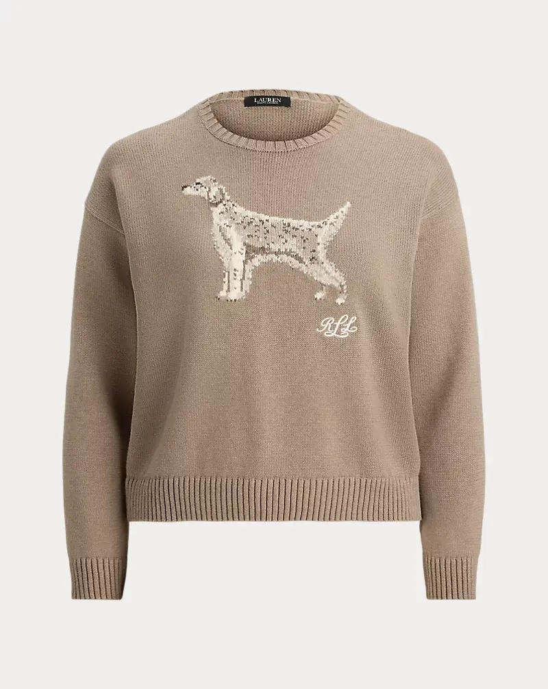 Polo Golf Ralph Lauren Intarsia-Knit English Setter Sweater
