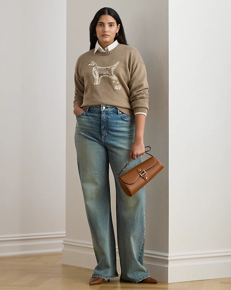 Polo Golf Ralph Lauren Intarsia-Knit English Setter Sweater