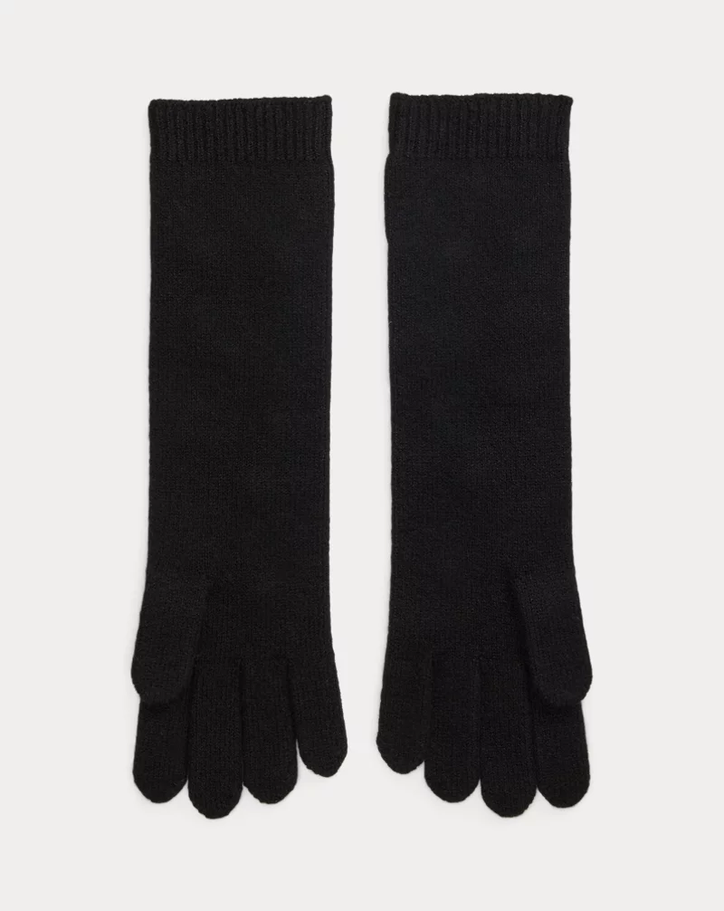 Polo Golf Ralph Lauren Jeweled Wool-Cashmere Gloves
