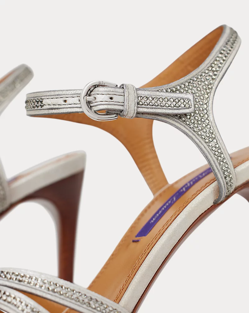 Polo Golf Ralph Lauren Kieran 95 MM Embellished Suede Sandal