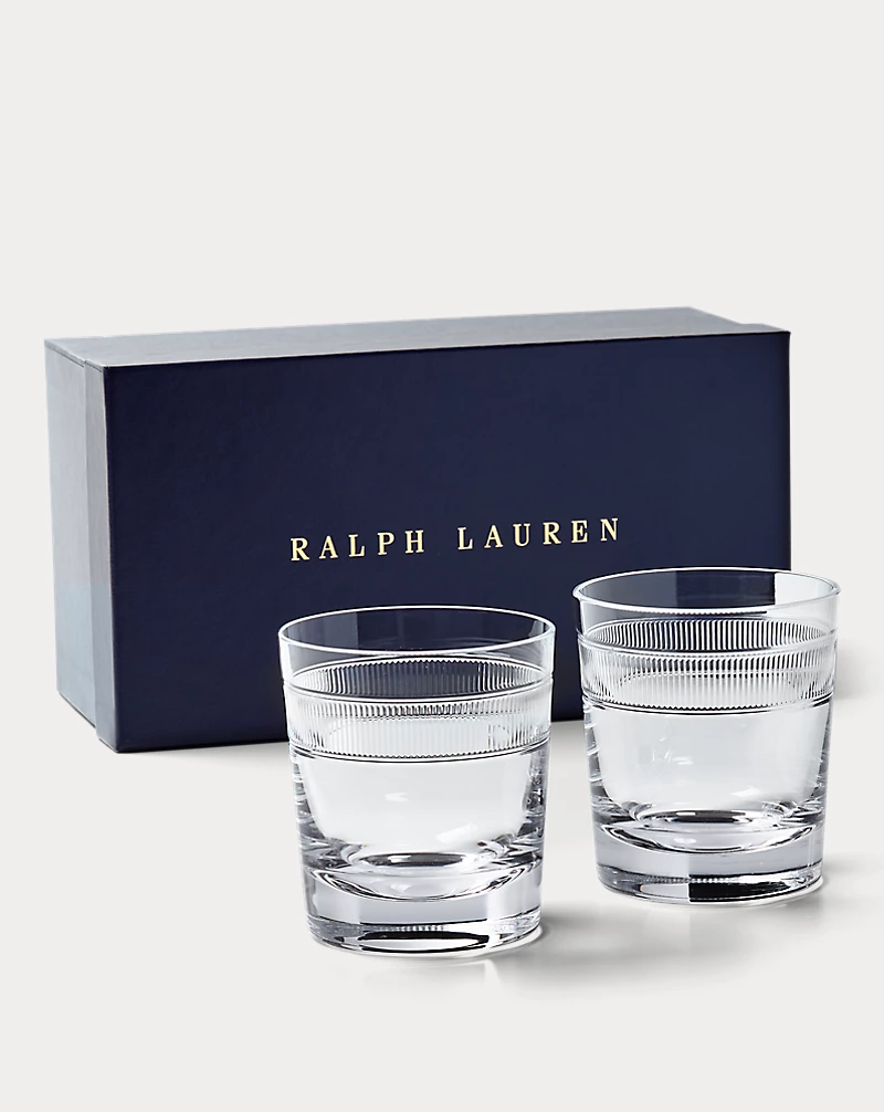 Polo Golf Ralph Lauren Langley Double-Old-Fashioned Gift Set