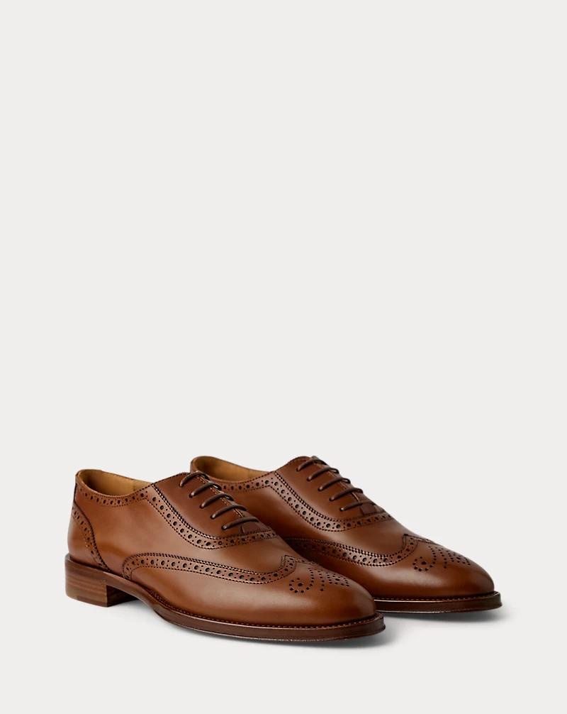 Polo Golf Ralph Lauren Layton 20 MM Burnished Calfskin Oxford