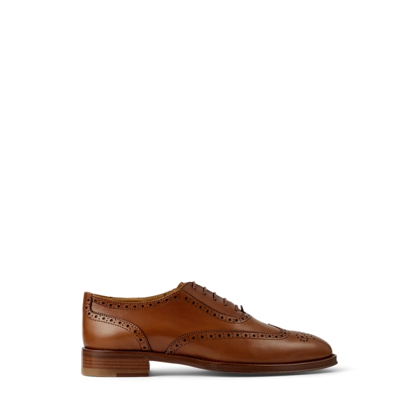 polo golf ralph lauren Layton 20 MM Burnished Calfskin Oxford