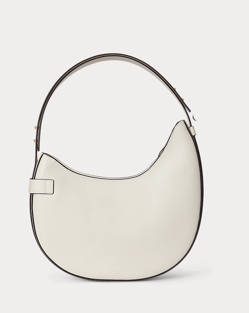 Polo Golf Ralph Lauren Leather Large Tasha Shoulder Bag