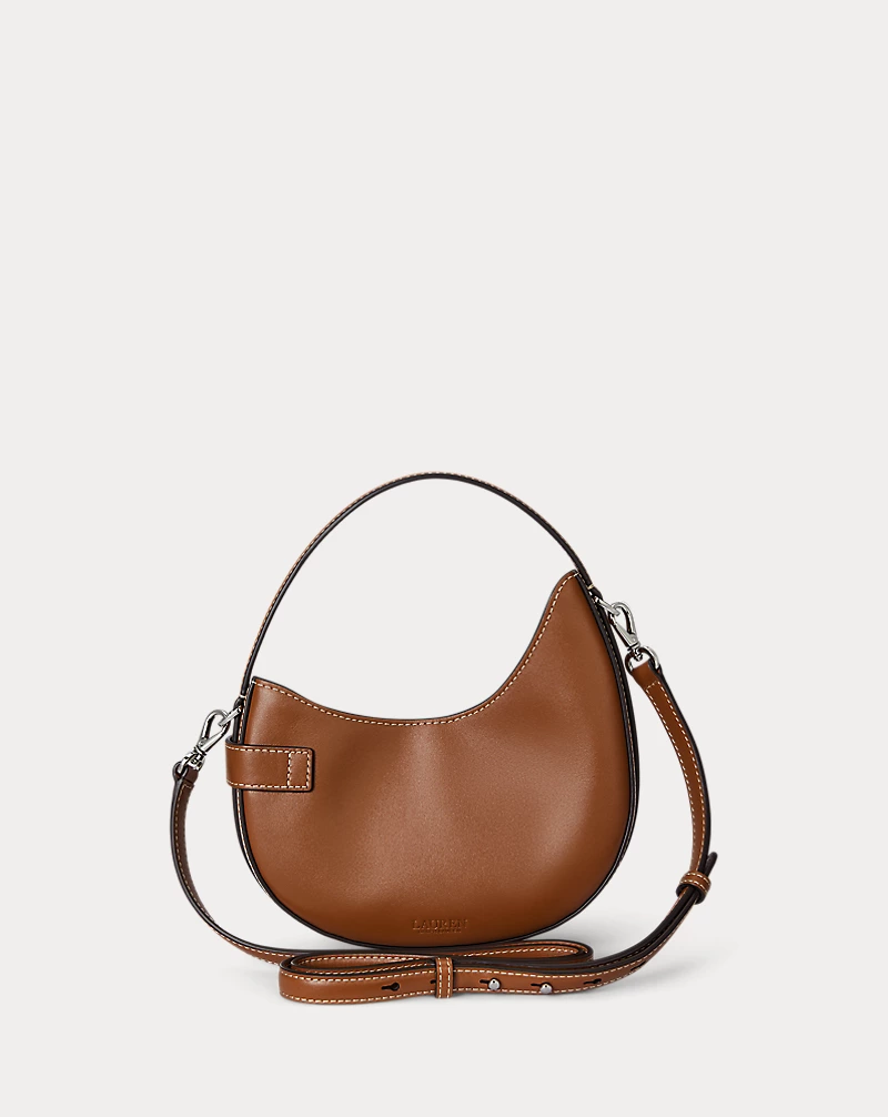 Polo Golf Ralph Lauren Leather Small Tasha Crossbody Bag