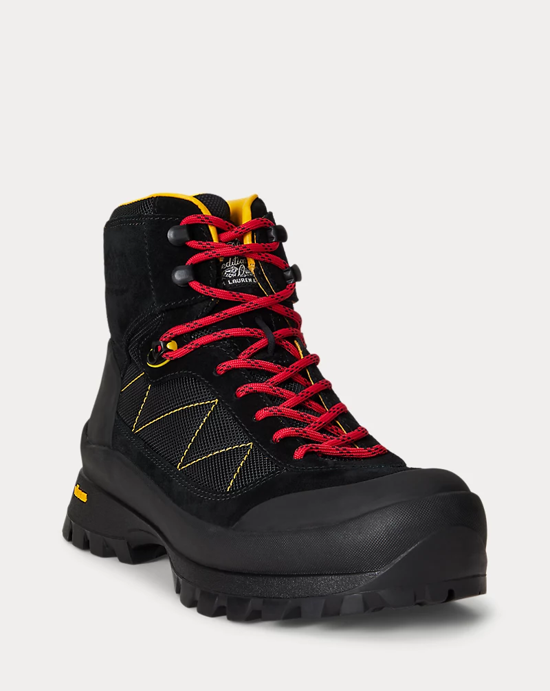 Polo Golf Ralph Lauren Logan Suede-Paneled Trail Boot