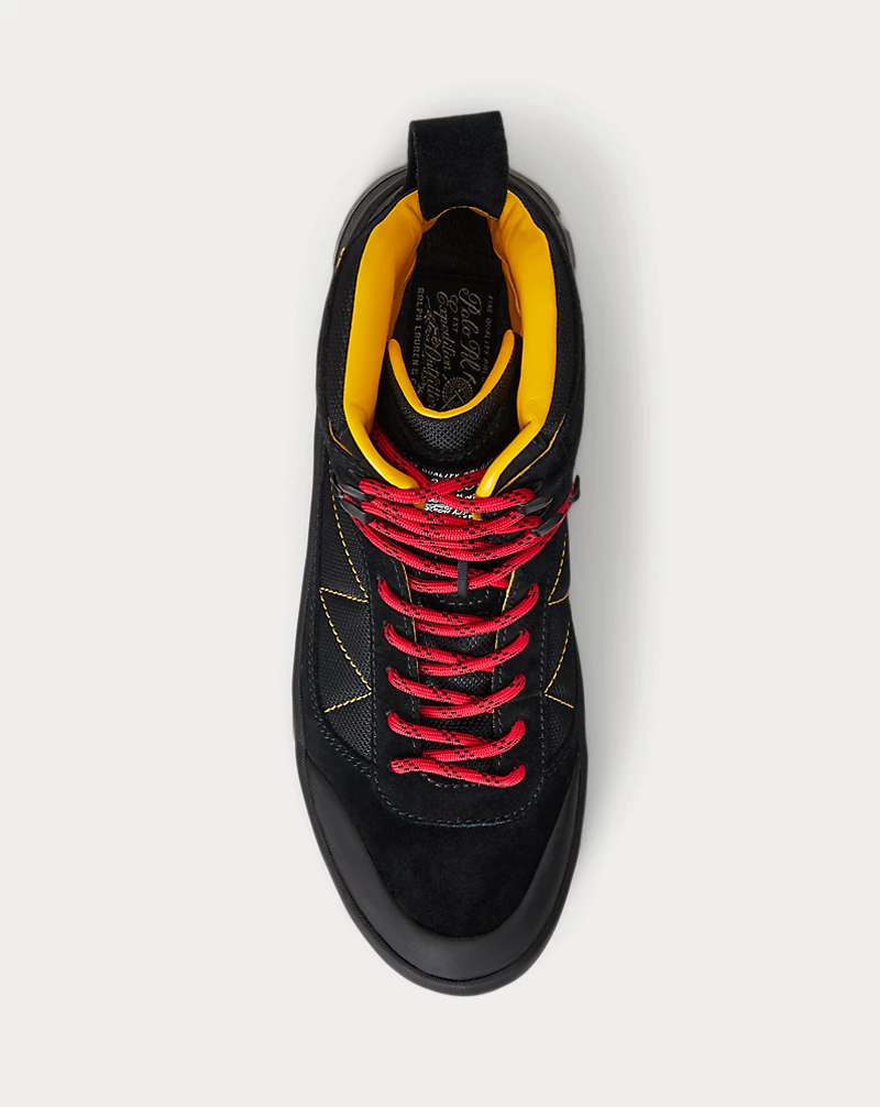 Polo Golf Ralph Lauren Logan Suede-Paneled Trail Boot