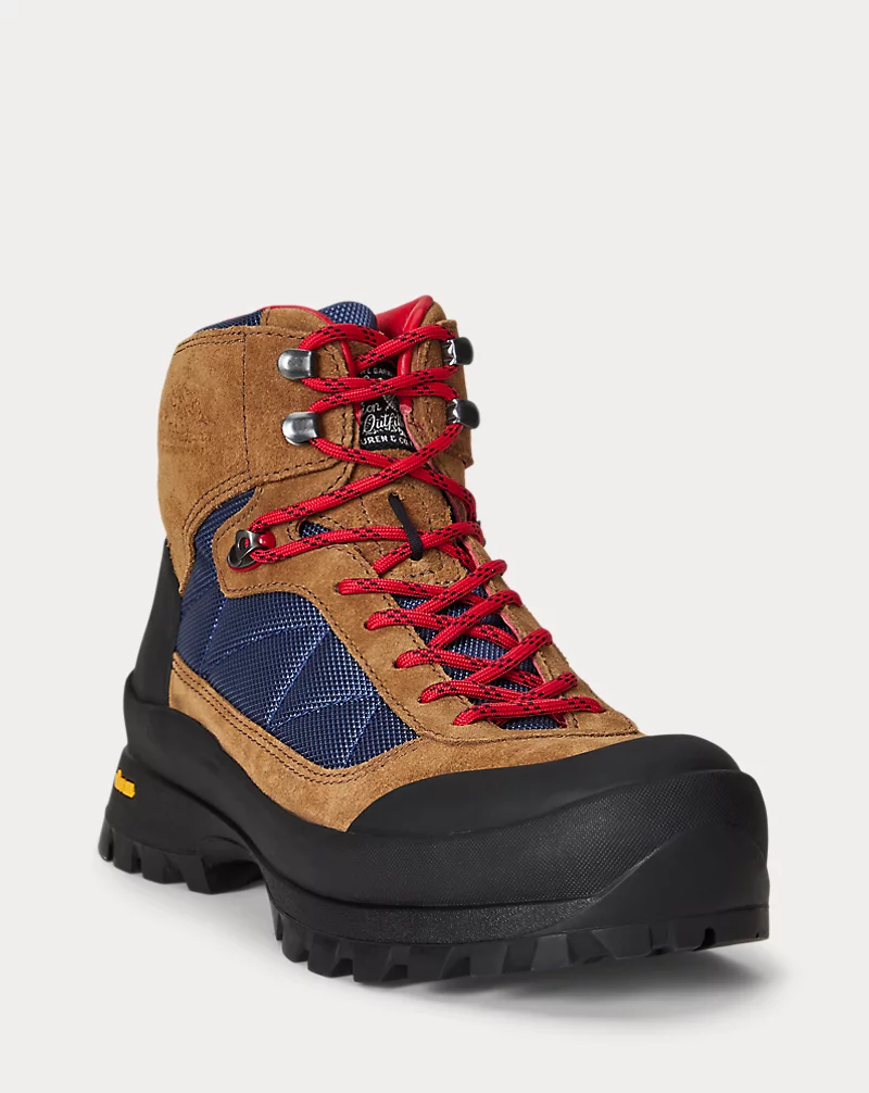 Polo Golf Ralph Lauren Logan Suede-Paneled Trail Boot
