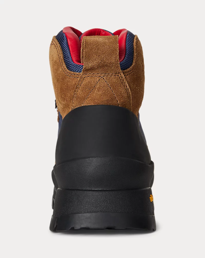 Polo Golf Ralph Lauren Logan Suede-Paneled Trail Boot