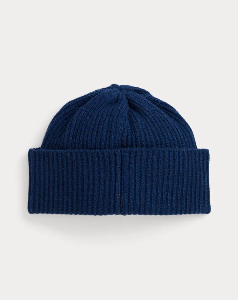 Polo Golf Ralph Lauren Logo-Patch Wool-Blend Watch Cap