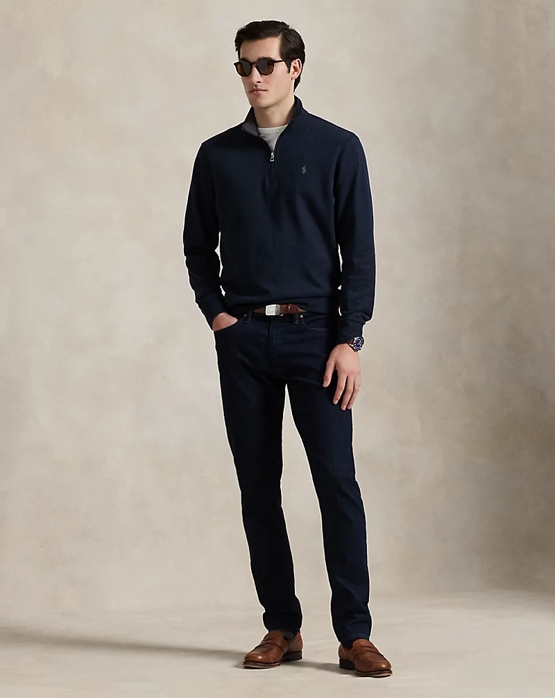 Polo Golf Ralph Lauren Luxury Jersey Quarter-Zip Pullover