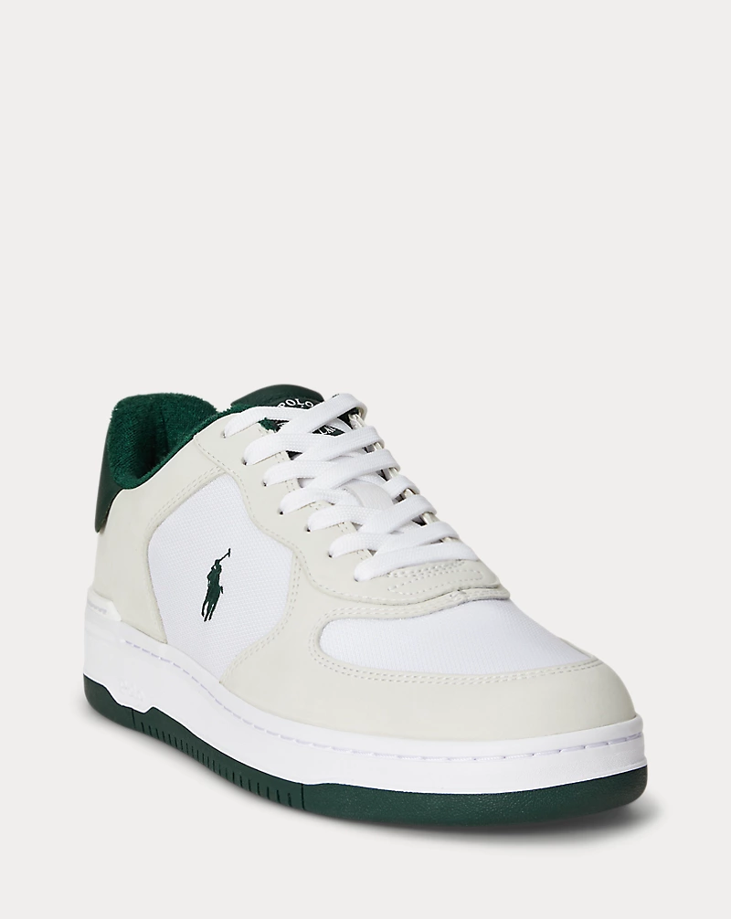 Polo Golf Ralph Lauren Masters Court Nubuck-Paneled Sneaker