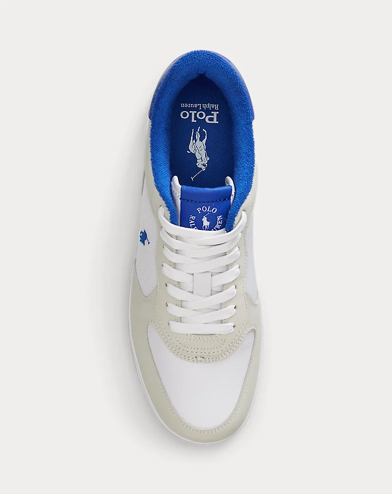 Polo Golf Ralph Lauren Masters Court Nubuck-Paneled Sneaker