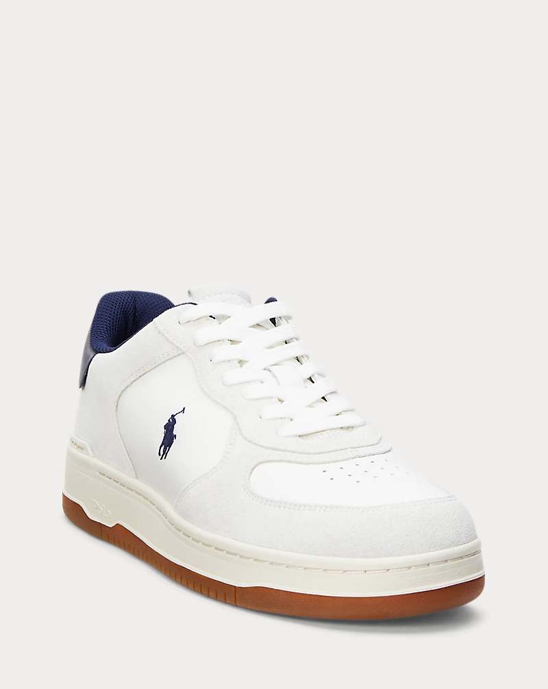 Polo Golf Ralph Lauren Masters Court Suede-Paneled Sneaker