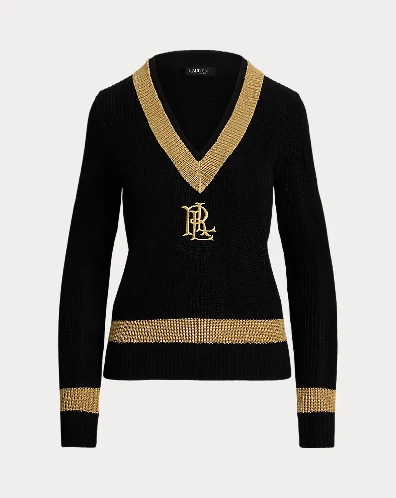 Polo Golf Ralph Lauren Metallic-Trim Cricket Sweater