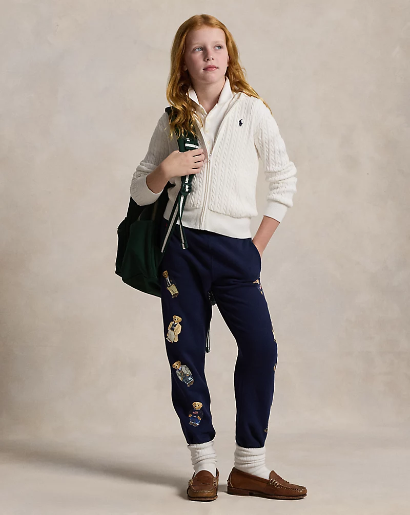 Polo Golf Ralph Lauren Mini-Cable Cotton Full-Zip Hoodie