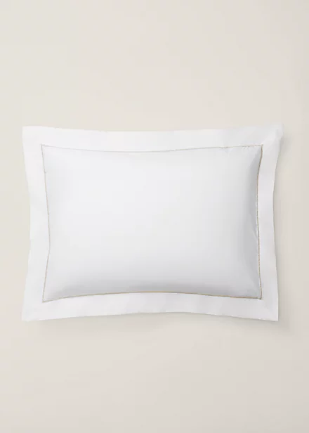 polo golf ralph lauren Organic Cotton Percale Palmer Sham